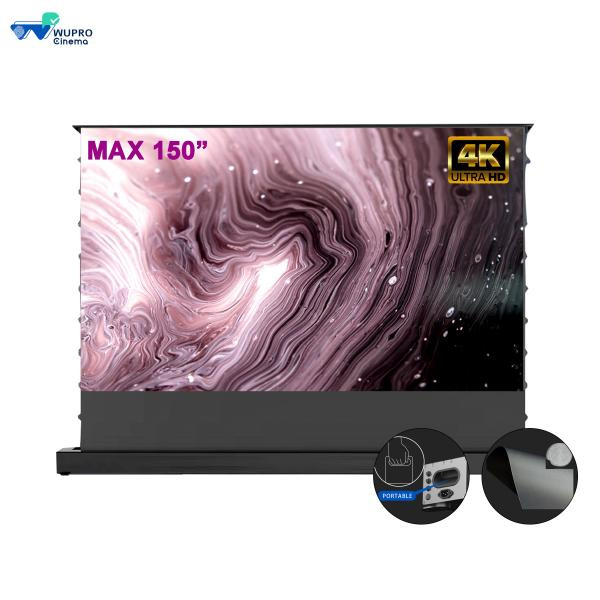 Tăng Cường Trải Nghiệm Làm Việc hoặc Giải Trí của Bạn với Màn hình Chiếu Phim Kéo lên Từ Sàn