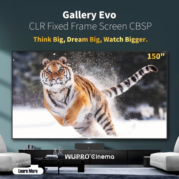 Thư Giãn Cùng Những Bộ Phim Yêu Thích với Màn Hình Projector Treo Tường