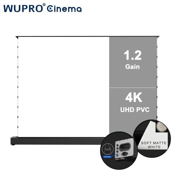 Xem màn hình lớn chưa bao giờ dễ dàng hơn với màn hình chiếu từ sàn 100 inch