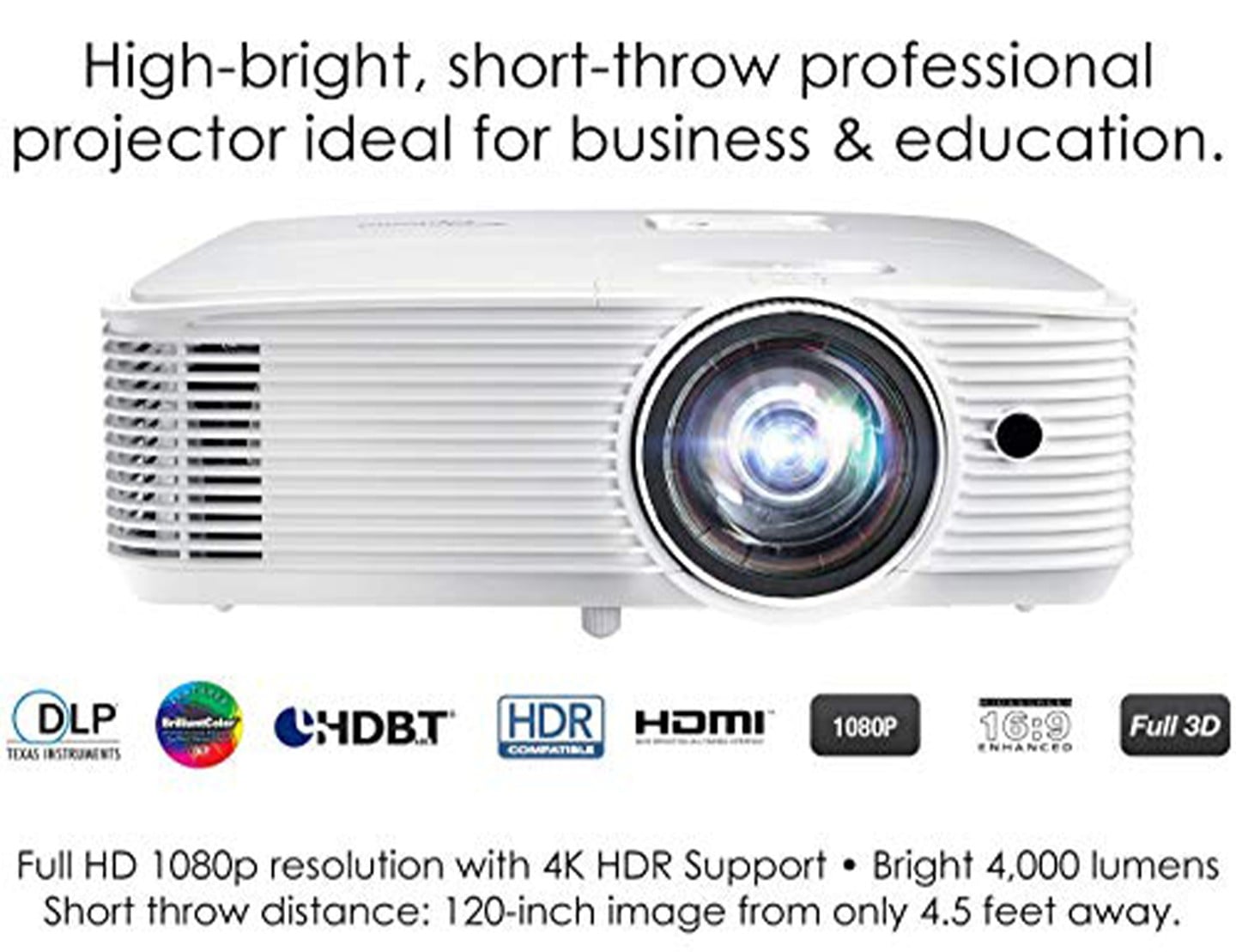 2.27.34 Optoma EH412ST DLP Projector manufacture