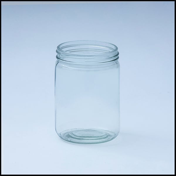 Keep your ingredients visible and accessible with clear glass kitchen jars