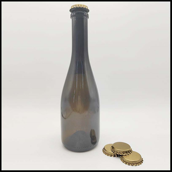 The benefits of recycling empty champagne bottles.