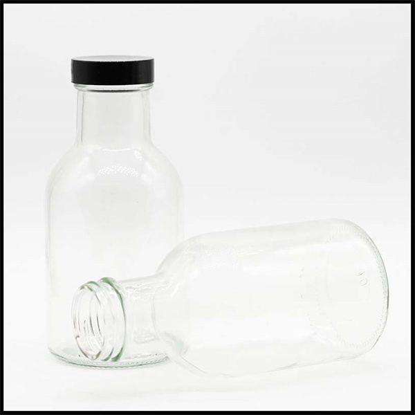 Healthy and Sustainable Glass Drinking Bottles with Lids