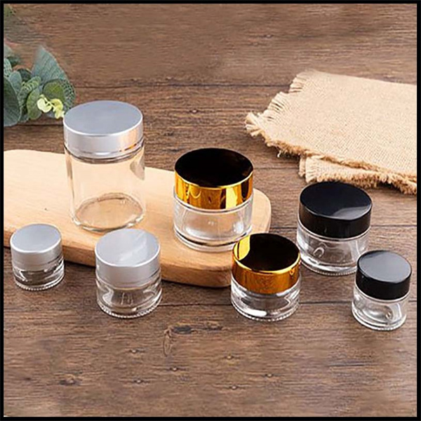 Keep Your Skincare Routine Tidy with 10g Cosmetic Jars