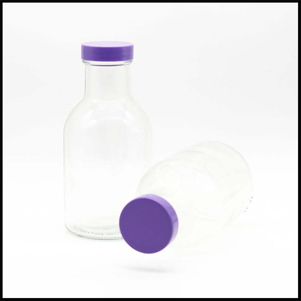 Stylish and Convenient Glass Juice Bottles