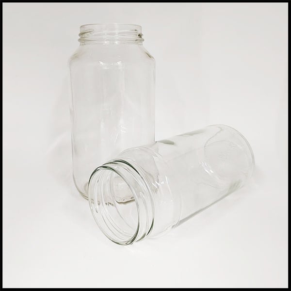 Organizing your pantry with preserve jars