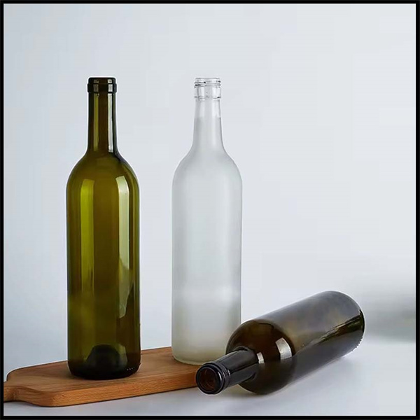 Take your wine on the go with a portable and stylish glass bottle