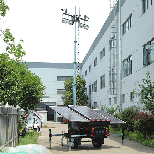 Sáng tạo trong Cột Đèn Thuận Telescopique Di Động