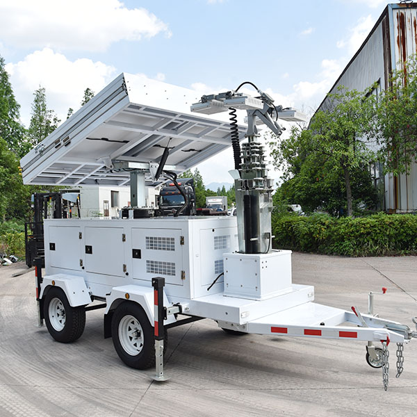 How to use a large light tower?