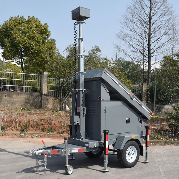 Protect your assets with a versatile and reliable security camera trailer