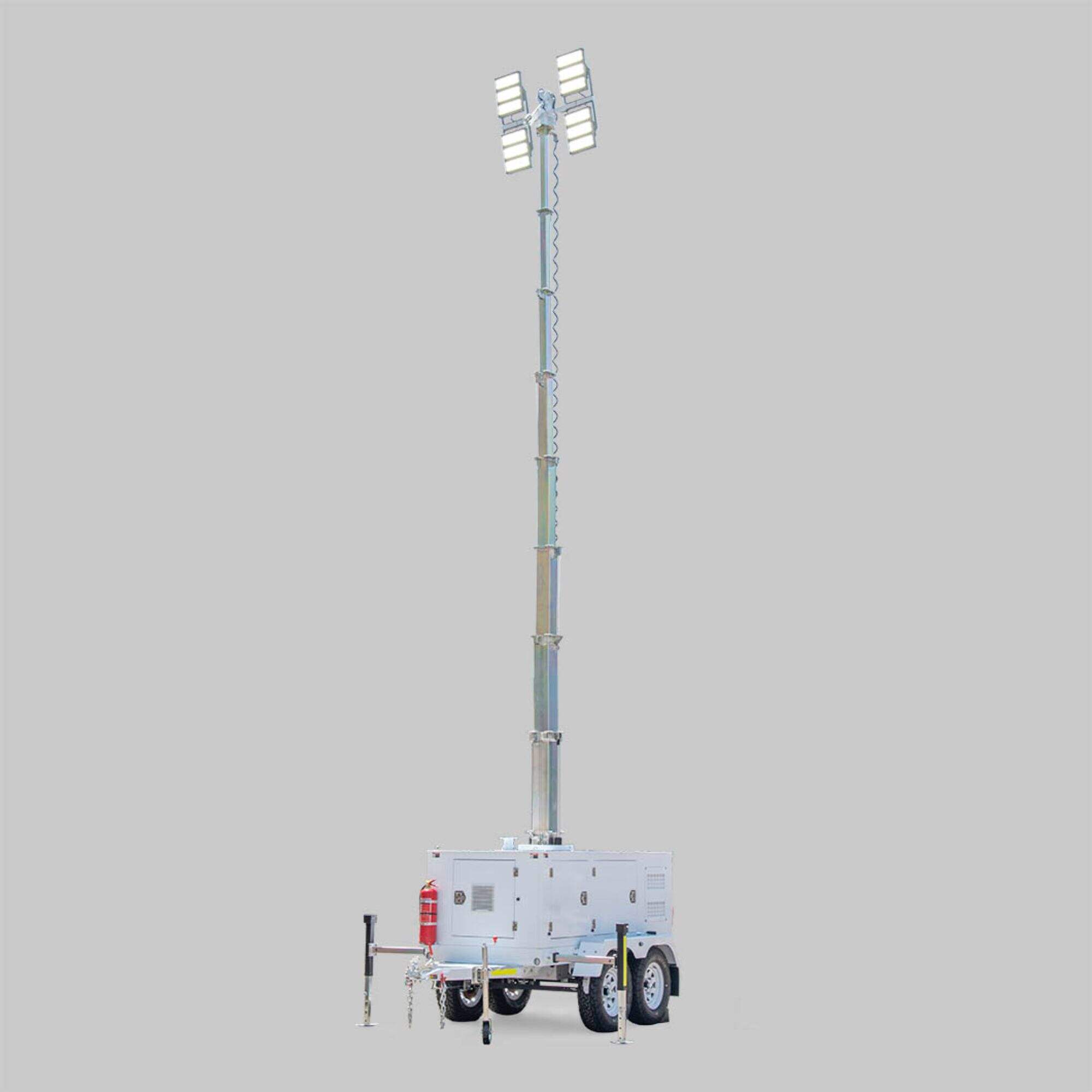 Solar-powered towers designed for reliable operation in remote off-grid locations