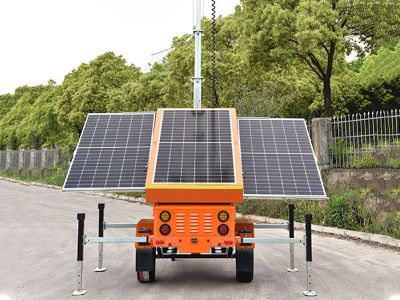 Smart Solar Surveillance Trailers for Next-Level Security Monitoring