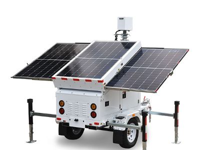 Enhance Security with Solar Surveillance Trailers and Monitoring Boxes
