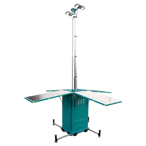 Innovation of Vertical Solar Light Tower