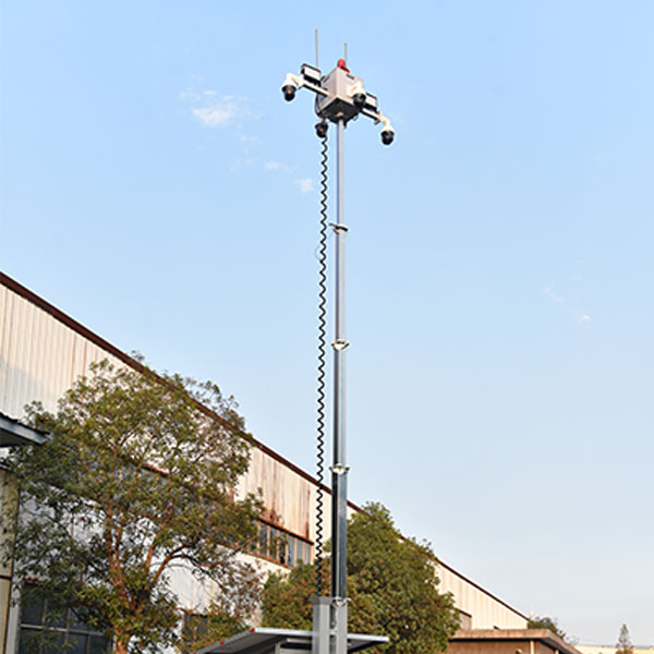 Ubuhle besiqalelo sokuphathelwa kwi-Mobile Surveillance Trailer yase-Security yeSisulu