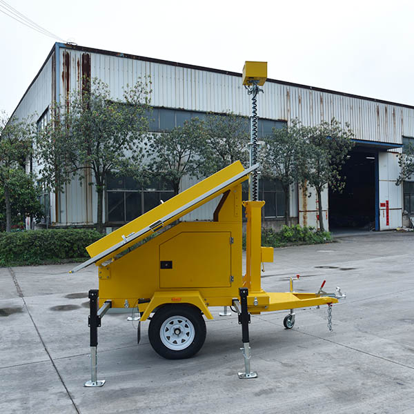 Use of Mobile Surveillance Trailer for Market