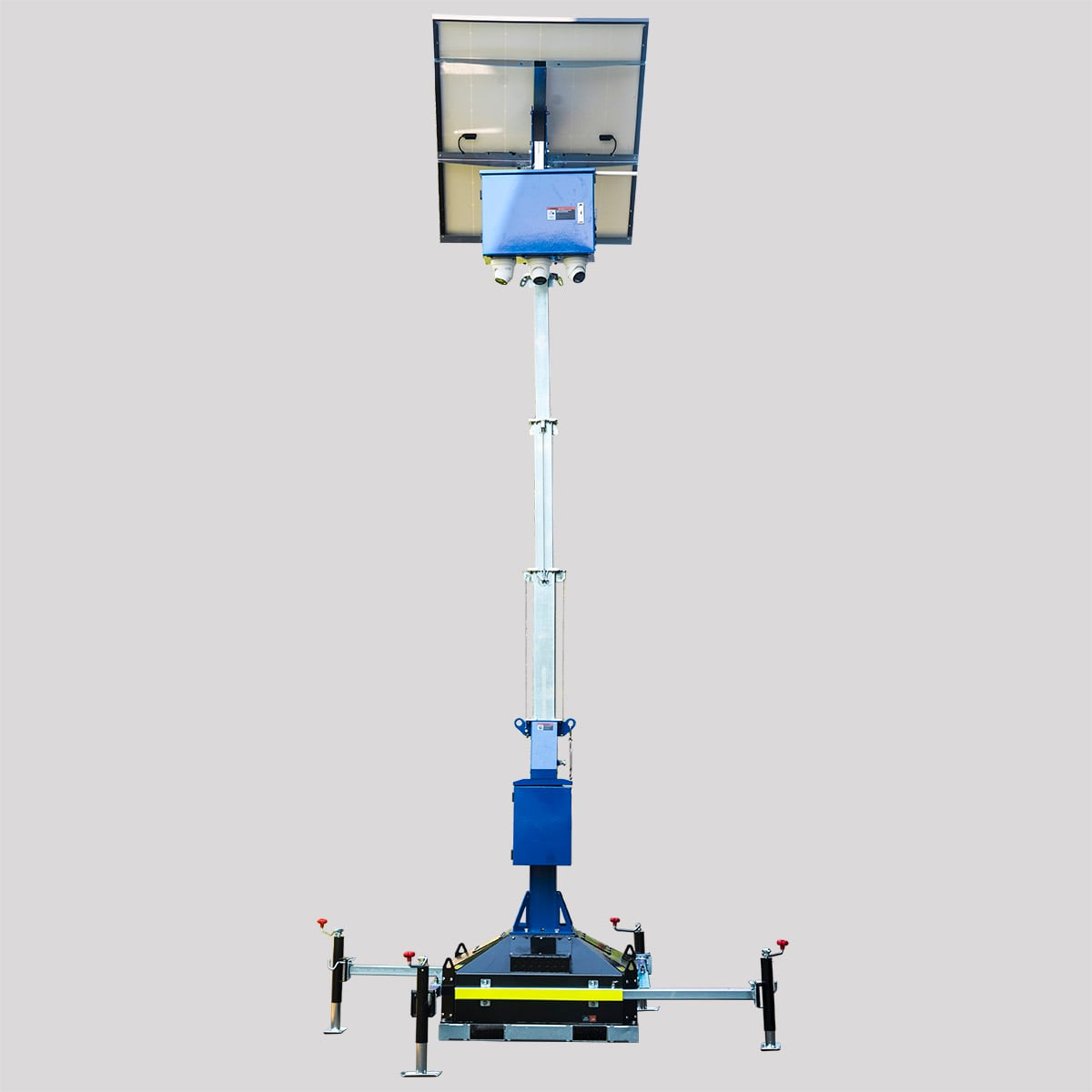 Energy-efficient lighting options for construction sites with Economy Solar Light Towers