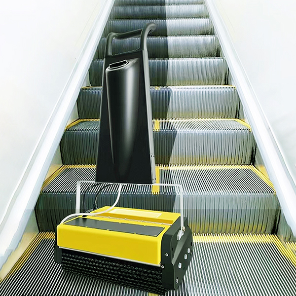 Innovation i Escalator Stepcleaningmaskinen