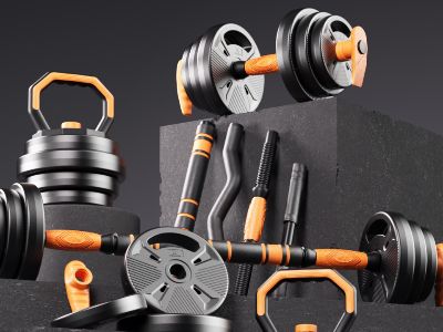 Multihoekige inklapbare trainingsbank voor krachttraining van het volledige lichaam