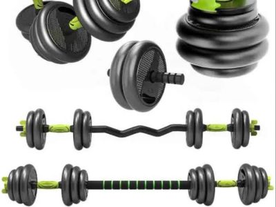 Volledige lichaamsworkouts met een thuisbarbellsset