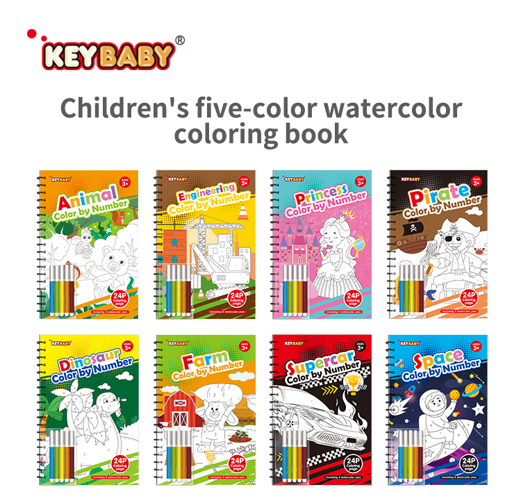 Coloring Books by Numbers factory