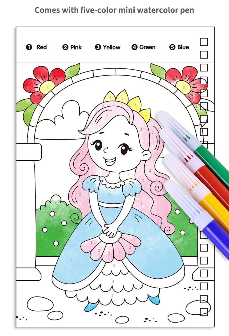 Coloring Books by Numbers supplier