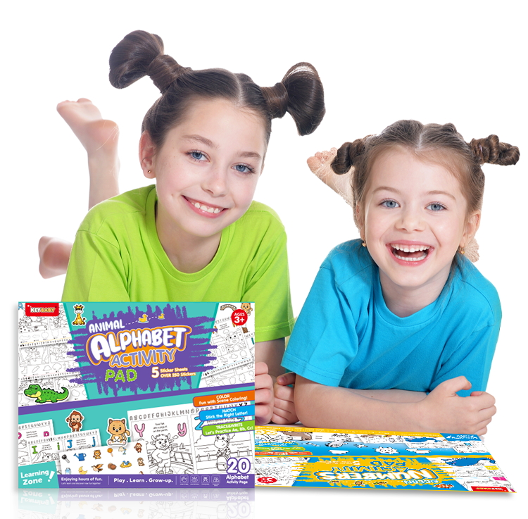 Alphabet  Activity Pad Sticker Book details