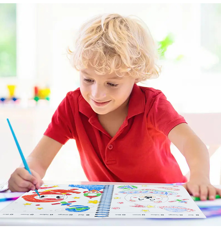 Coloring Books by Numbers manufacture