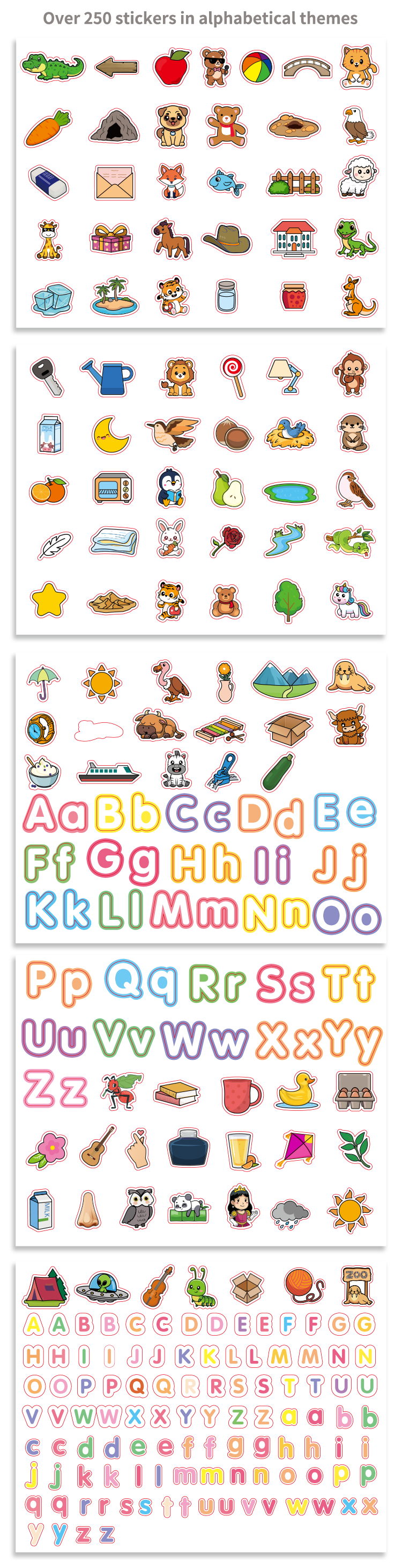 Alphabet  Activity Pad Sticker Book details