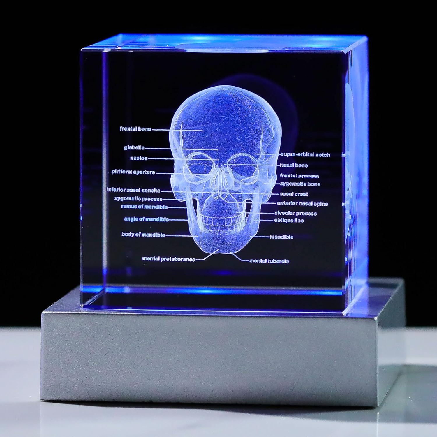 Human Heart k9 crystal cube 3d laser engraving Anatomical Heart Glass crystal models craft for Science Medial Surgeon Gifts supplier