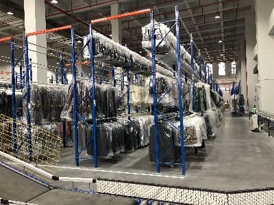 Ausrüstung für Doppel-Tiefen-Palettenregalsysteme