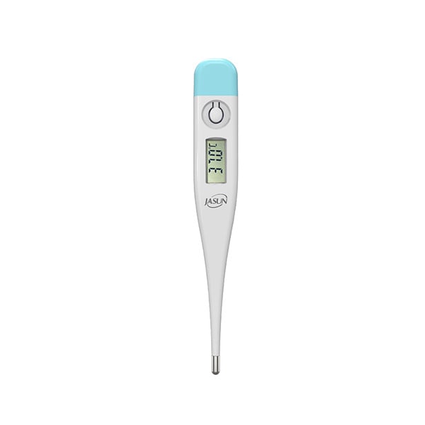 Sichere und hygienische Anwendung eines Mundtemperatur-Thermometers