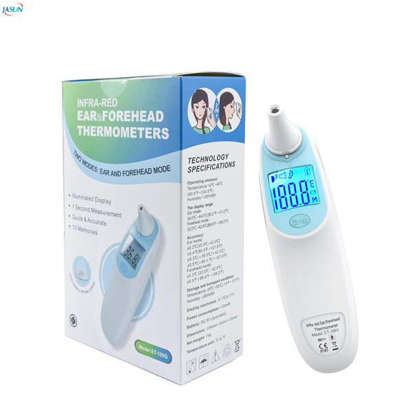 Zweifunktionsthermometer für Stirn- und Ohrmessungen