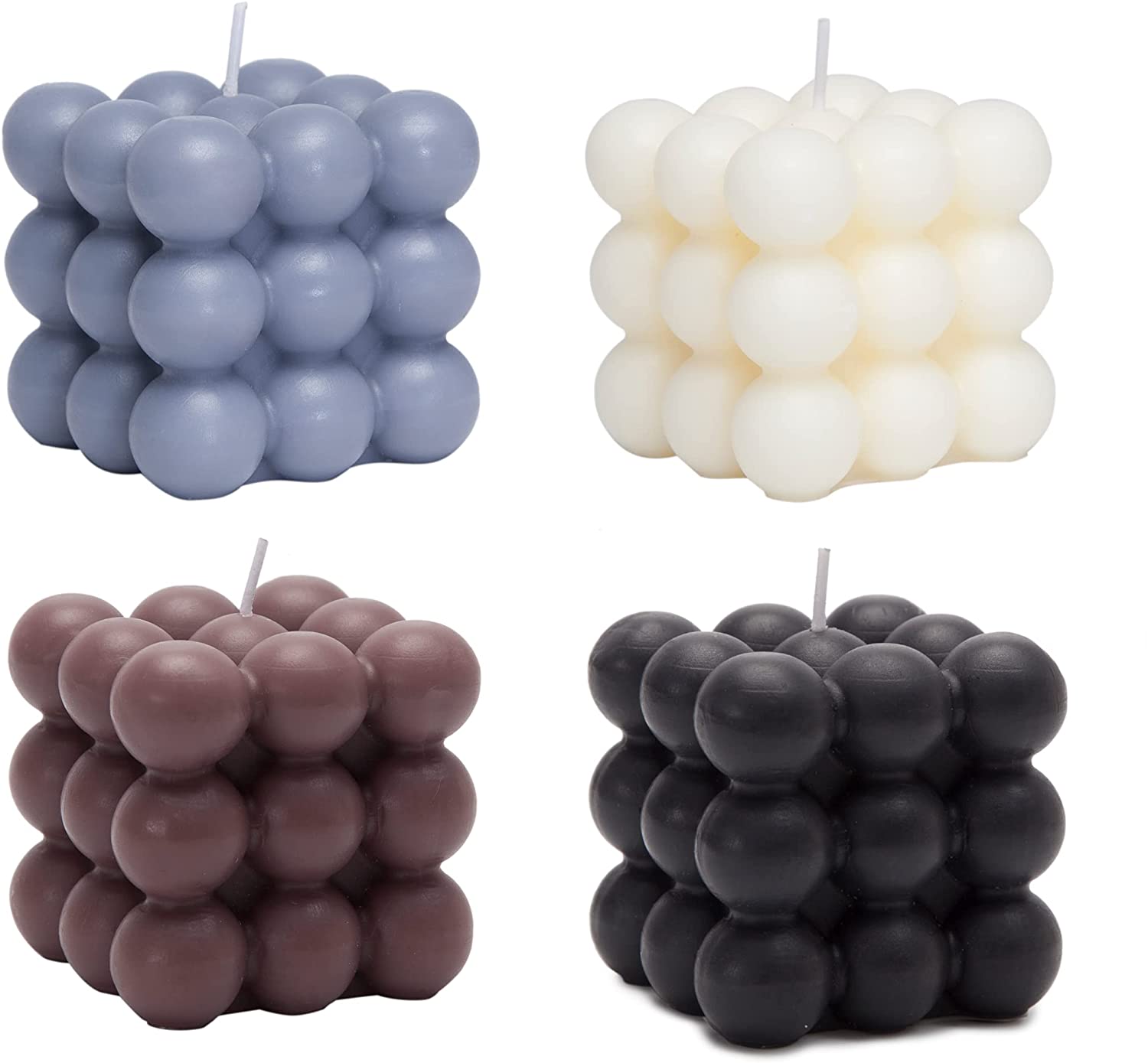 Wholesale Creative Bubble Cube Candle Soy Wax Aromatherapy Candles Wedding Souvenir Party Fragrance Candle details