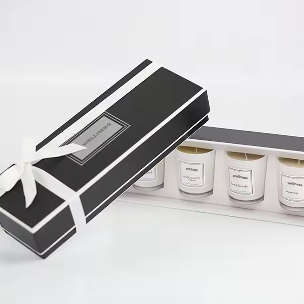 Luxury Scented Candle And Reed Diffuser Gift Sets Home Decor Soy Wax Perfume Essential Oil Room Diffuser Christmas Gift Sets details