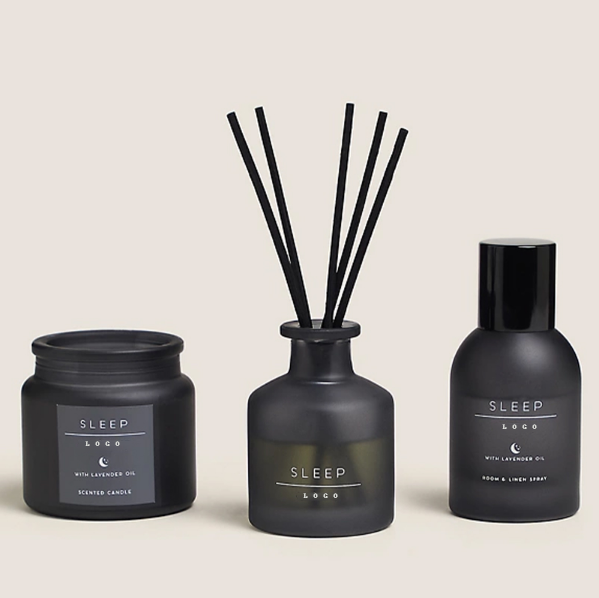 Custom Private Label Luxury Soy Wax Scented Candles And Reed Aroma Diffuser Gift Set Handmade High Quality Home Decor Fragrance factory