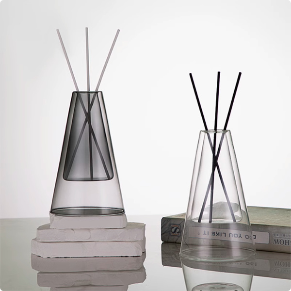 Elevate your home decor with a beautiful glass oil diffuser