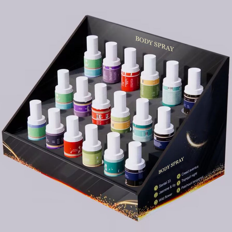 LALATA Custom Skin Spray Pure Natural Plant Essential Oil Long Lasting Perfume Moisturizing Body Mist glitter whitening spray supplier