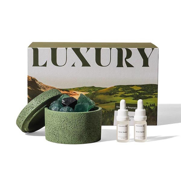 Enjoy the benefits of aromatherapy with a stylish essential oil diffuser