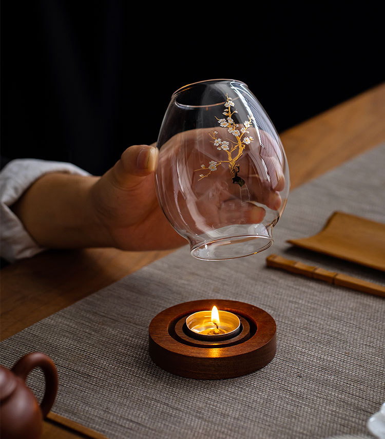 Luxury simple style glass scented candle holder home decor custom candle jar scented soy wax candle maker details