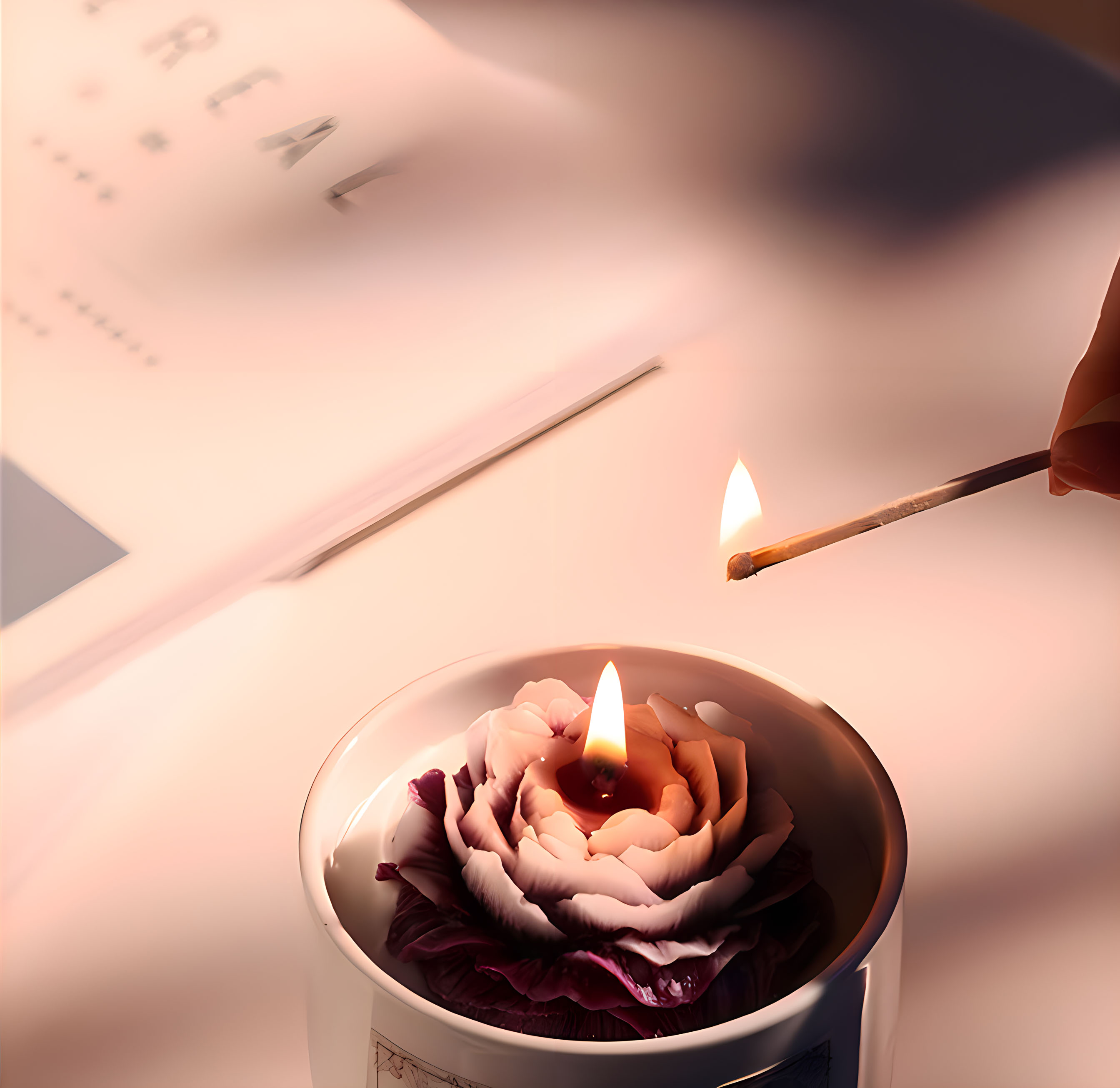 Custom Home Decoration Gift Sets Luxury Glass Jar Ceramic Jar Flower Soy Wax Candles Wholesale Candles & Home Fragrance factory
