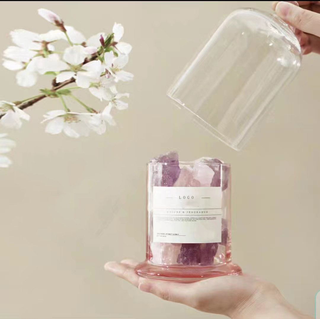 Supplier's Home Decorative Glass Bottle Crystal Aromatherapy Stones Scented Fragrance Oil Diffuser with Fresh Feature supplier