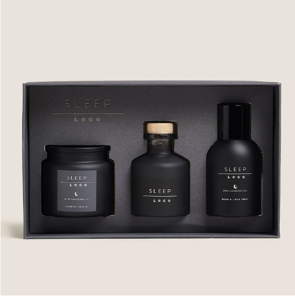 Custom Private Label Luxury Soy Wax Scented Candles And Reed Aroma Diffuser Gift Set Handmade High Quality Home Decor Fragrance details