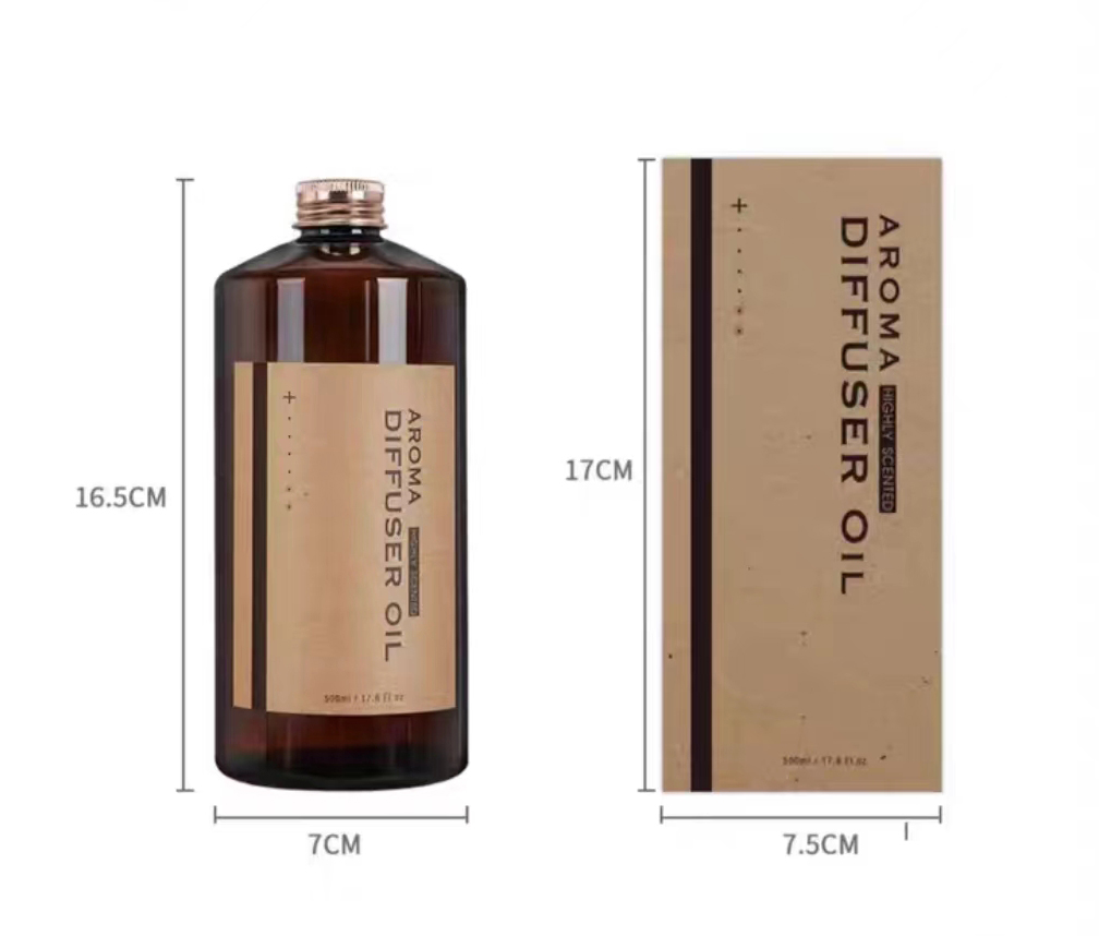 Wholesale Customized Luxury Reed Diffuser with Fragrant Air Freshener Perfume Scented Liquid Replenisher with Gift Box supplier