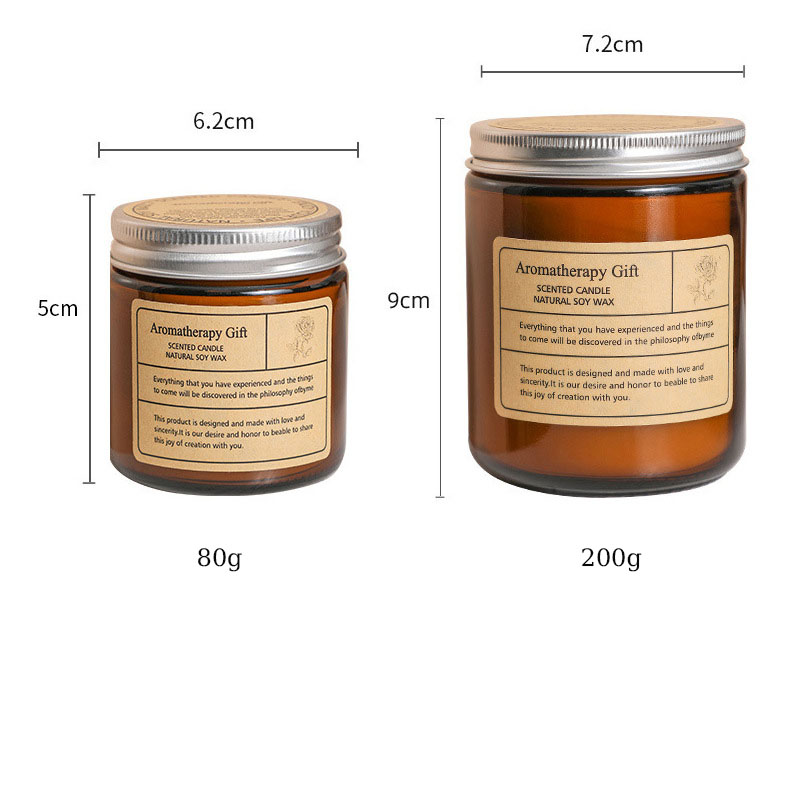 Wholesale Luxury Home Decor Scented Soy Wax Candles with Luxury Glass Jar Metal Lid Essential Oil Gifts Manufacture's Collection details