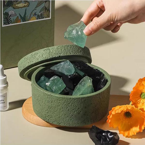 Create a calming ambiance in any room with the gentle mist of essential oils