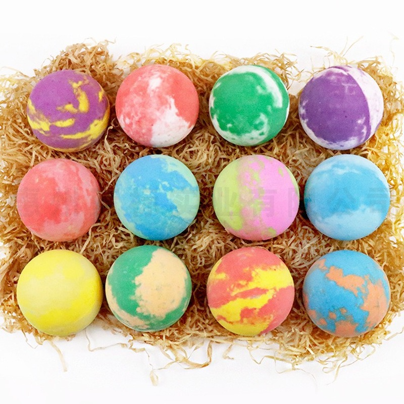 Natural Bubble Bath Salt Ball Elaborate Manufacture Prolonged Durable Bomb Whiten Moisturize Exfoliating Soap Skin Care factory