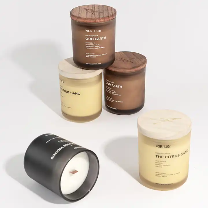 Lids Ankle Protectors Luxury Aboxing Shin Guardsed Candle Giprotection Instep Leggings Equipmentent Candle Jars with Wooden manufacture