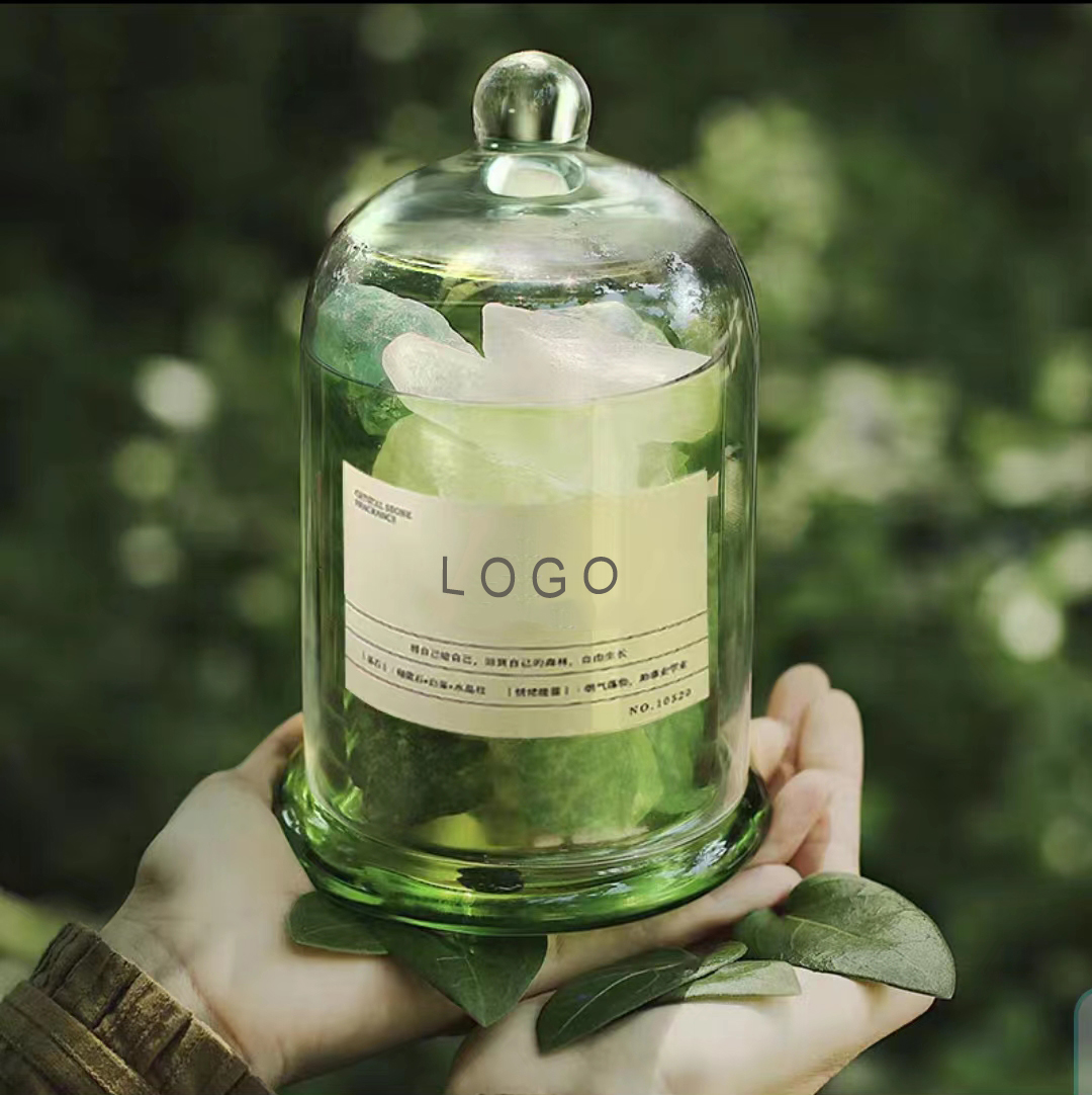 Supplier's Home Decorative Glass Bottle Crystal Aromatherapy Stones Scented Fragrance Oil Diffuser with Fresh Feature supplier