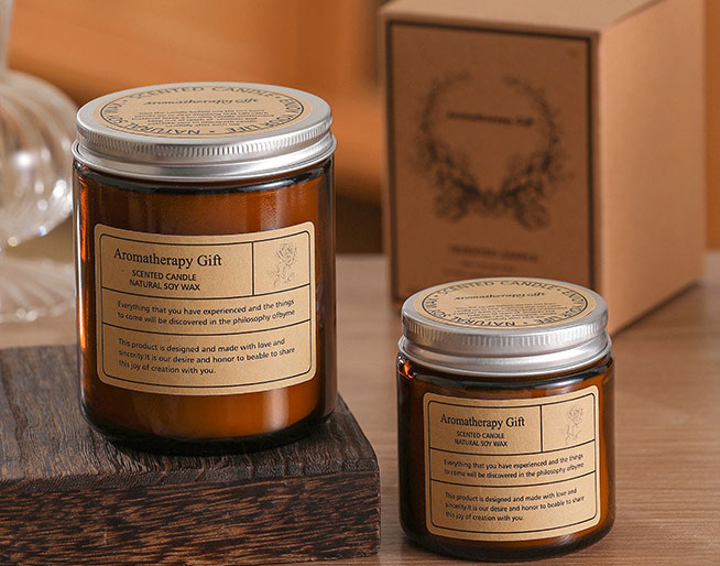 Wholesale Luxury Home Decor Scented Soy Wax Candles with Luxury Glass Jar Metal Lid Essential Oil Gifts Manufacture's Collection supplier